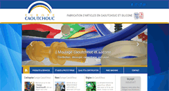 Desktop Screenshot of europe-caoutchouc.com